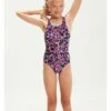 Speedo Girls Allover Medalist - Purple