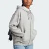 Adidas Originals Essentials Full-Zip Boyfriend Hoodie