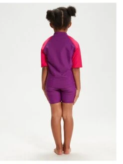 Speedo Girls Learn To Swim Sun Protection Top & Short -Sport Sphere 10YS3 SQ3 0000000063 PINK SLb