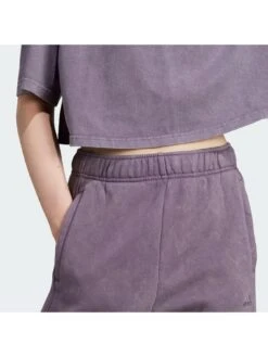 Adidas ALL SZN Fleece Washed Pants - Purple -Sport Sphere 110FK SQ5 0000000039 PURPLE MDd1