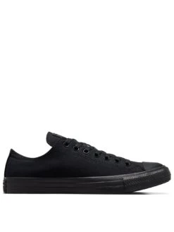 Converse Chuck Taylor All Star Monochrome OX Plimsolls - Black