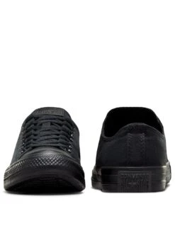 Converse Chuck Taylor All Star Monochrome OX Plimsolls - Black -Sport Sphere 3ANAA SQ3 0000000004 BLACK SLb