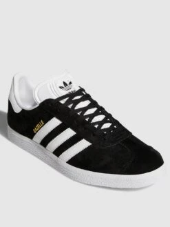 Adidas Originals Gazelle Trainers - Black/White