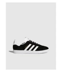 Adidas Originals Gazelle Trainers - Black/White -Sport Sphere 469CA SQ3 0000000019 BLACK WHITE SLs