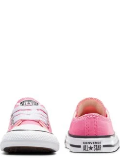Converse Chuck Taylor All Star Ox Infant Girls Trainers -Pink -Sport Sphere JI799 SQ2 0000000063 PINK SLb