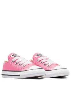 Converse Chuck Taylor All Star Ox Infant Girls Trainers -Pink -Sport Sphere JI799 SQ3 0000000063 PINK SLs