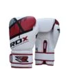 RDX Maya Hide Leather Gloves – Red/White