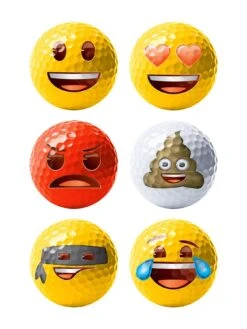 Emoji Golf Balls -Sport Sphere KWN9L SQ5 0000000088 NO COLOR SLd3