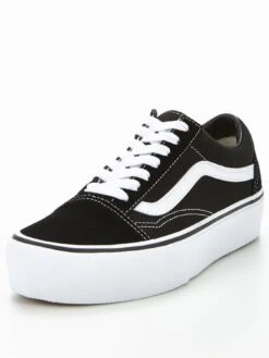 Vans Old Skool Platform - Black/White