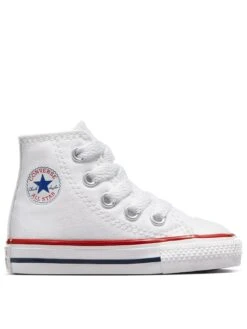 Converse Chuck Taylor All Star Ox Infant Unisex Trainers -White