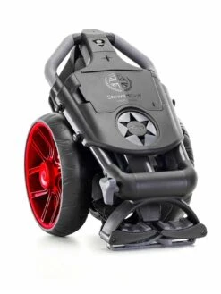 Stewartgolf R1-S Push Golf Trolley -Sport Sphere MDJPE SQ3 0000000336 BLACK RED SLd1