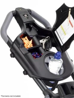 Stewartgolf R1-S Push Golf Trolley -Sport Sphere MDJPE SQ5 0000000336 BLACK RED SLd3