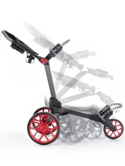 Stewartgolf R1-S Push Golf Trolley -Sport Sphere MDJPE SQ7 0000000336 BLACK RED SLd5