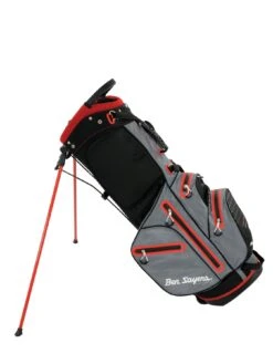 Ben Sayers Hydra Pro Waterproof Stand Bag -Sport Sphere MWVWW SQ3 0000000726 GREY RED SLd1