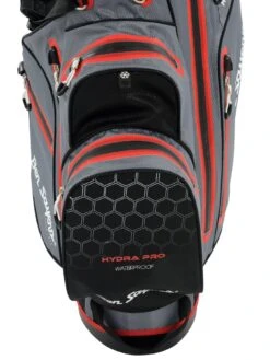 Ben Sayers Hydra Pro Waterproof Stand Bag -Sport Sphere MWVWW SQ5 0000000726 GREY RED SLd3