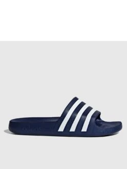 Adidas Sportswear Adidas Adilette Aqua Sliders - Navy/White -Sport Sphere N79VV SQ3 0000000025 NAVY WHITE SLs