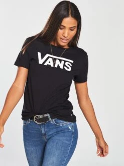 Vans Flying V Crew T-Shirt - Black 