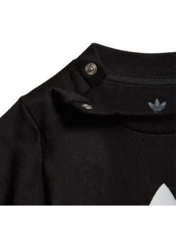 Adidas Originals Infant Trefoil T-shirt - Black/White -Sport Sphere NLVY9 SQ4 0000000019 BLACK WHITE SLd