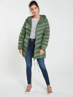 Trespass Rianna Long Padded Jacket - Basil Green -Sport Sphere NPR43 SQ3 0000013739 BASIL GREEN MDo