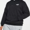 Puma Plus Size Essential Overhead Hoodie - Black