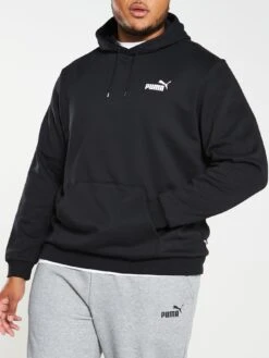 Puma Plus Size Essential Overhead Hoodie - Black