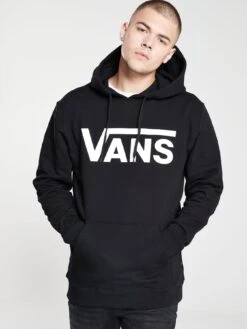 Vans Men's Classic Po Hoodie Ii - BLACK/WHITE