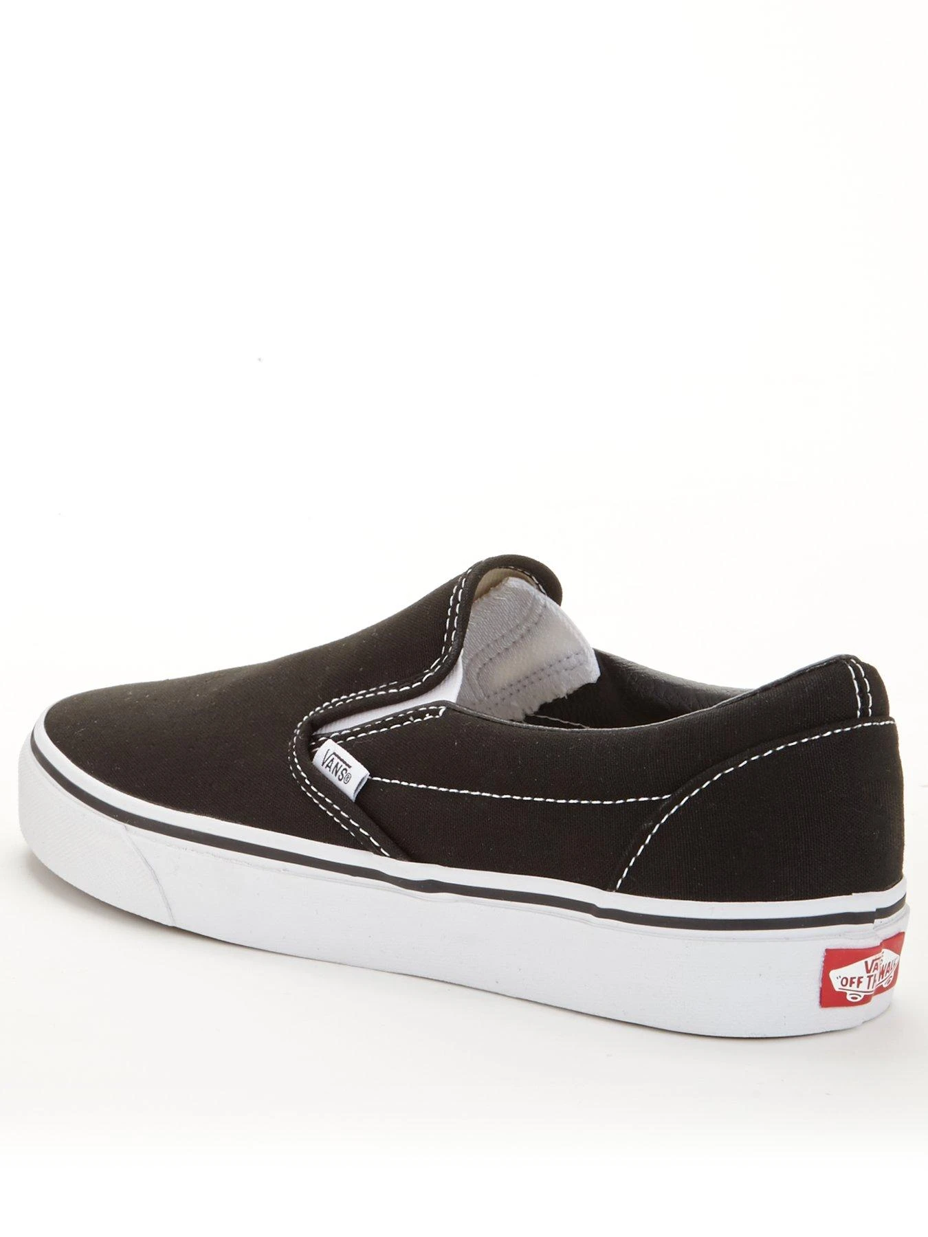 Vans Classic Slip-On - Black/White 2 Vans Classic Slip-On - Black/White - Image 2