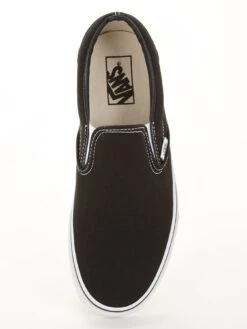 Vans Classic Slip-On - Black/White 9 Vans Classic Slip-On - Black/White -Sport Sphere NUGTY SQ4 0000000019 BLACK WHITE SLt