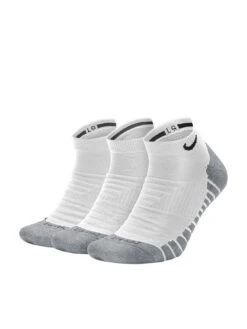 Nike Everyday Max Cushion No-show Socks (3 Pack) - White/Grey