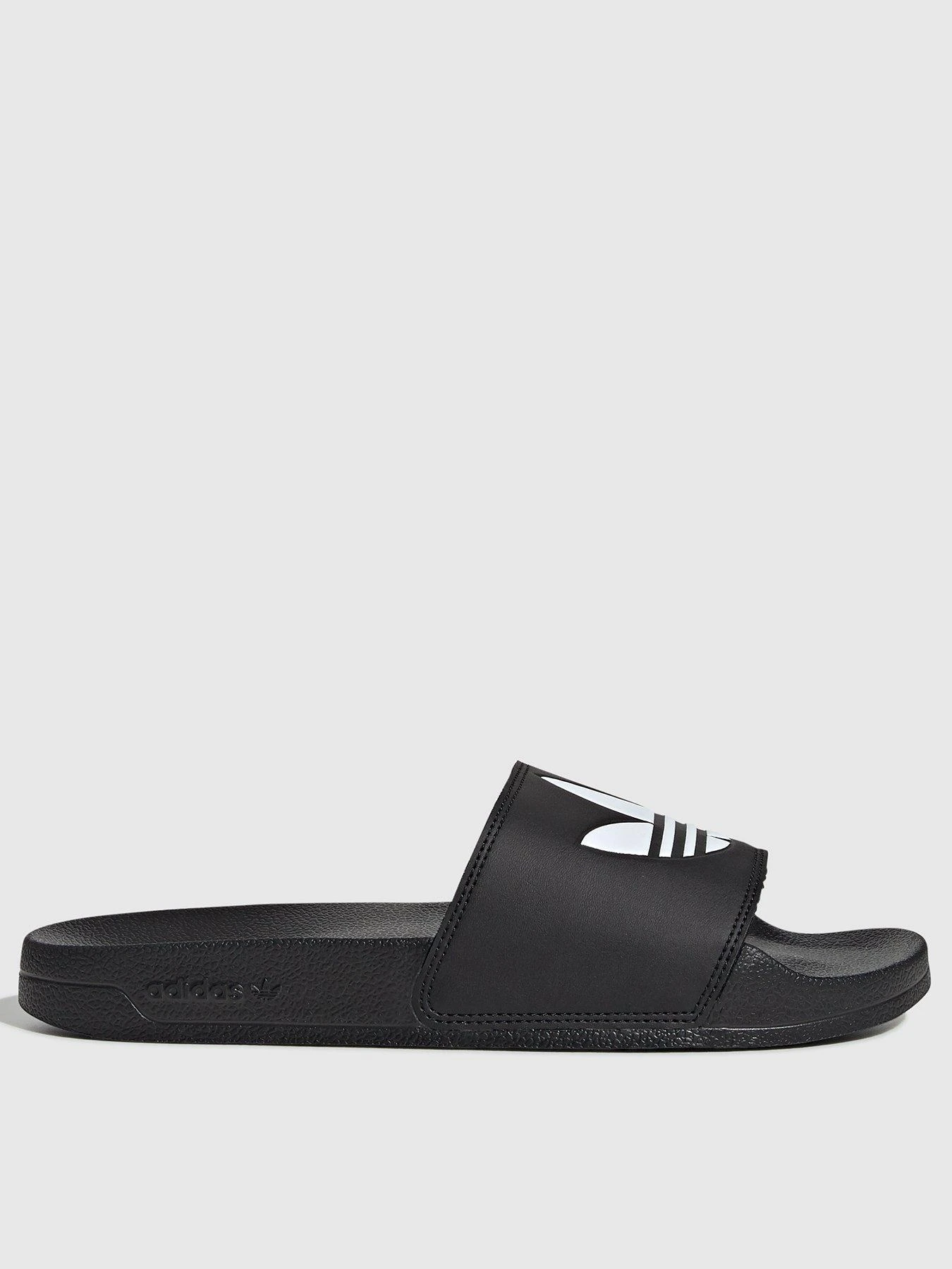 Adidas Originals Adilette Lite - Black 3 Adidas Originals Adilette Lite - Black - Image 3