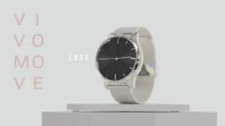 Garmin Vivomove Style Hybrid Smartwatch - White Silicone Strap With Rose Gold Hardware -Sport Sphere PJAH9 SQ8 0000000047 GREEN DVvL