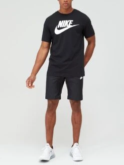 Nike Futura T-Shirt - Black -Sport Sphere PKUAR SQ3 0000000019 BLACK WHITE MDo