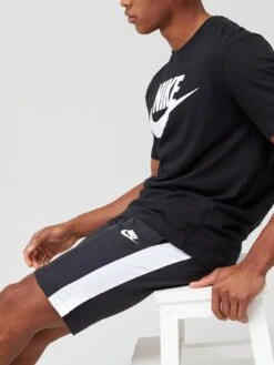 Nike Futura T-Shirt - Black -Sport Sphere PKUAR SQ4 0000000019 BLACK WHITE MDd