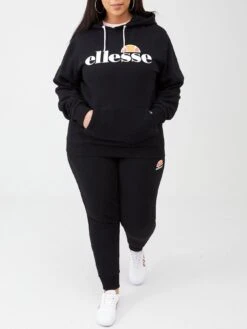 Ellesse Heritage Torices Overhead Hoodie (Plus) - Black -Sport Sphere PNTK6 SQ3 0000000004 BLACK MDo