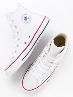 Converse Chuck Taylor All Star Leather Hi-Top - White -Sport Sphere PTL7G SQ4 0000000013 WHITE SLt