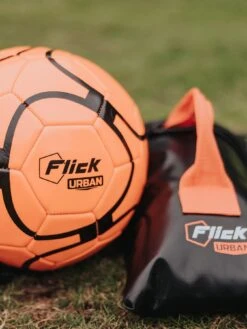Football Flick Urban Return Ball -Sport Sphere PUXLF SQ6 0000000301 BLACK ORANGE SLd3