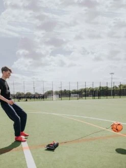 Football Flick Urban Return Ball -Sport Sphere PUXLF SQ7 0000000301 BLACK ORANGE DGy