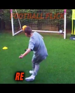 Football Flick Urban Return Ball -Sport Sphere PUXLF SQ8 0000000301 BLACK ORANGE DVvP