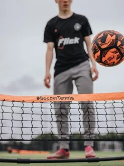 Football Flick Urban Mini Soccer Tennis Football Set -Sport Sphere PV33J SQ3 0000000301 BLACK ORANGE SLd