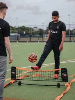 Football Flick Urban Mini Soccer Tennis Football Set -Sport Sphere PV33J SQ4 0000000301 BLACK ORANGE SLd1