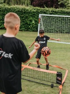 Football Flick Urban Mini Soccer Tennis Football Set -Sport Sphere PV33J SQ5 0000000301 BLACK ORANGE SLd2