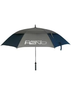 Sun Mountain H2NO Dual Canopy Windproof Large Golf Umbrella - 68" (172cm) Auto-Opening, Fibreglass Frame, UV Protection - Navy/Grey -Sport Sphere PYFQQ SQ3 0000000048 NAVY SLd
