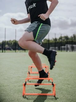 Football Flick Urban Training Essentials Multi Height Hurdles -Sport Sphere Q6JG9 SQ4 0000000301 BLACK ORANGE SLd1