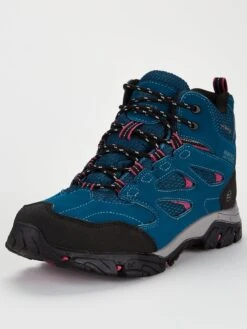 Regatta Lady Holcombe IEP Mid Walking Boot - Blue/Red
