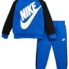 Nike Infant Boys Oversized Futura Crew Set - Blue