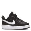 Nike Court Borough Low 2 Infant Trainers - Black/White