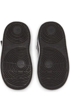 Nike Court Borough Low 2 Infant Trainers - Black/White -Sport Sphere QA734 SQ5 0000000019 BLACK WHITE SLu