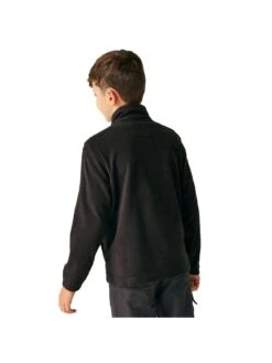 Regatta Childrens King Ii Zip Front Fleece - Black -Sport Sphere QHRGG SQ2 0000000004 BLACK MDf