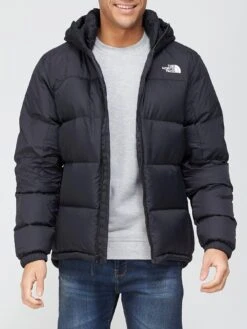 THE NORTH FACE Men's Diablo Down Hooded Jacket - Black