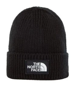 THE NORTH FACE Men's Logo Box Cuffed Beanie - Black